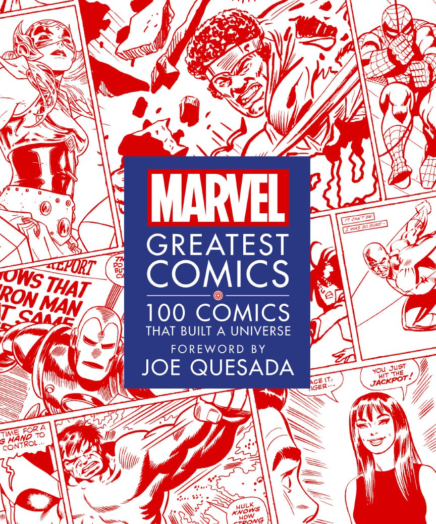 Portada ampliada de MARVEL GREATEST COMICS 100 COMICS THAT BUILT A UNIVERSE