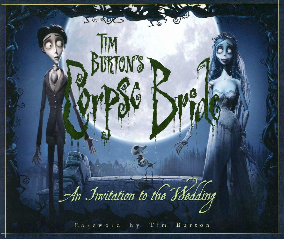 Portada ampliada de Tim Burton's Corpse Bride: An Invitation to the Wedding