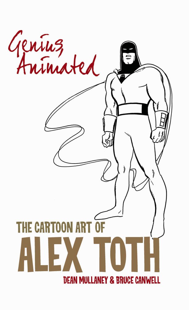 Portada ampliada de Genius Animated: The Cartoon Art of Alex Toth
