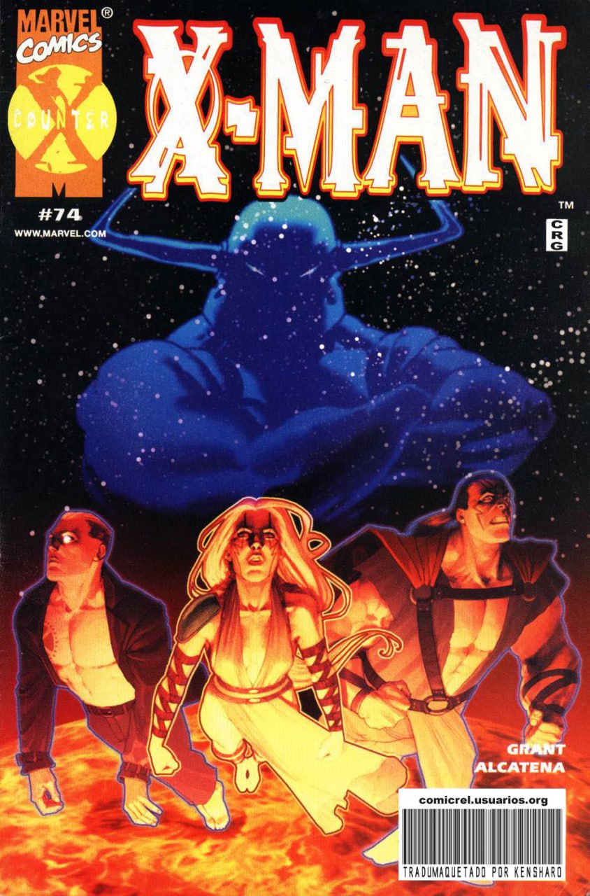 Portada ampliada de X-MAN