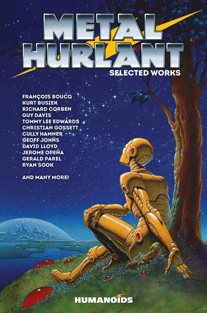 Portada ampliada de Metal Hurlant Selected Works