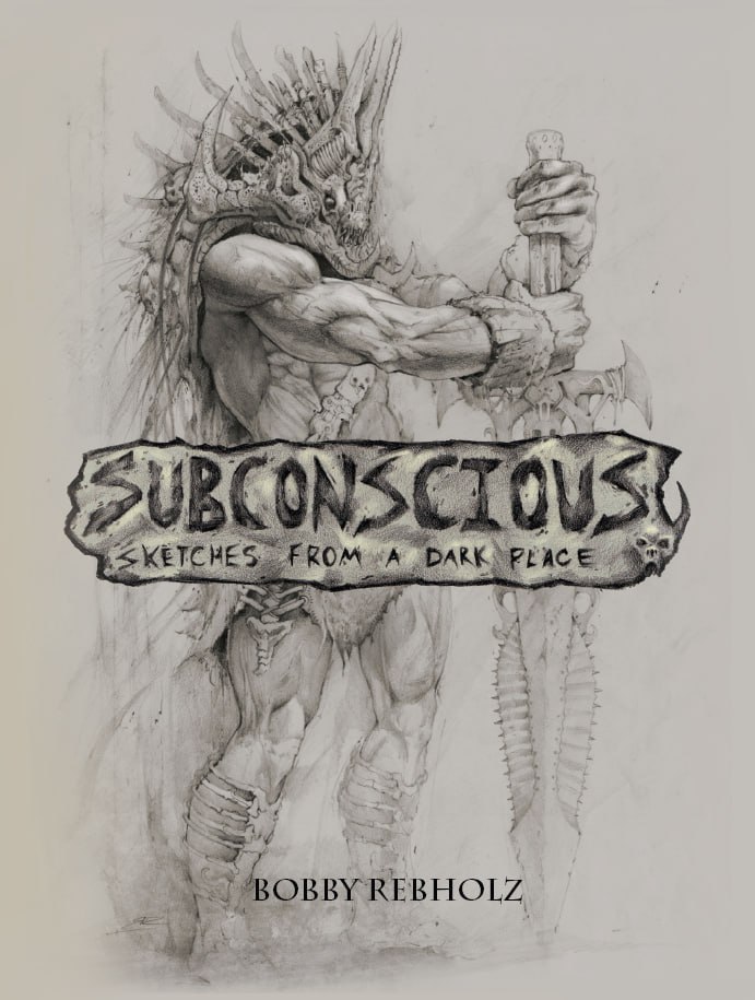 Portada ampliada de SUBCONSCIOUS SKETCHES FROM A DARK PLACE
