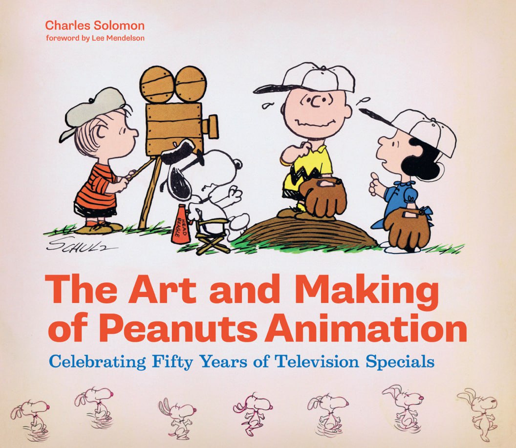 Portada ampliada de The Art and Making of Peanuts Animation