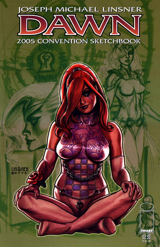 Portada ampliada de DAWN 2005 CONVENTION SKETCHBOOK