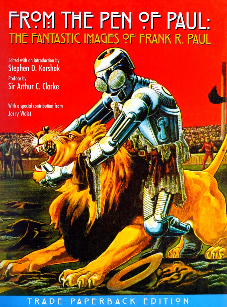 Portada ampliada de FROM THE PEN OF PAUL: THE FANTASTIC IMAGES OF FRANK R. PAUL
