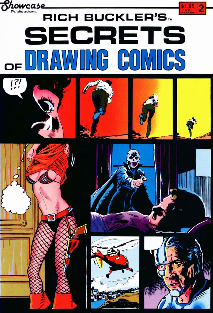 Portada ampliada de RICH BUCKLER'S SECRETS OF DRAWING COMICS