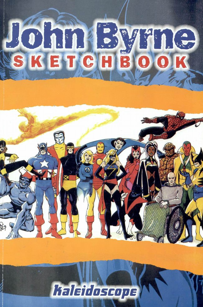 Portada ampliada de John Byrne Sketchbook