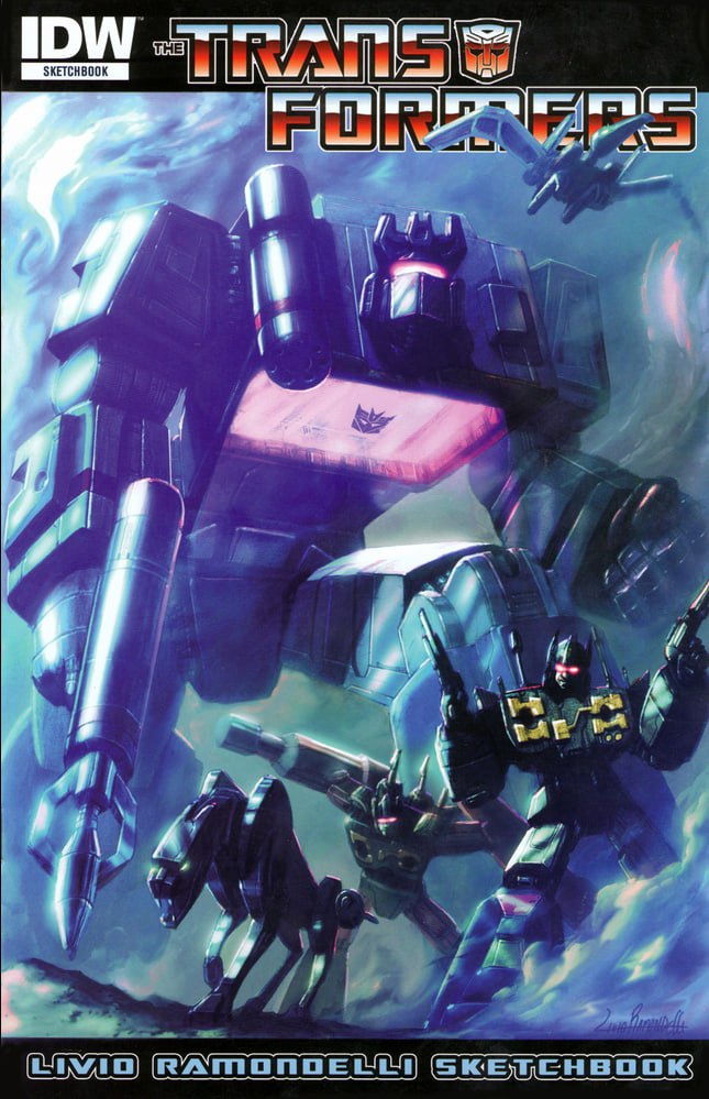 Portada ampliada de THE TRANSFORMERS