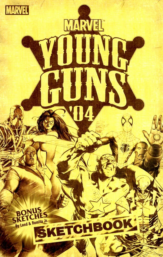 Portada ampliada de MARVEL YOUNG GUNS '04