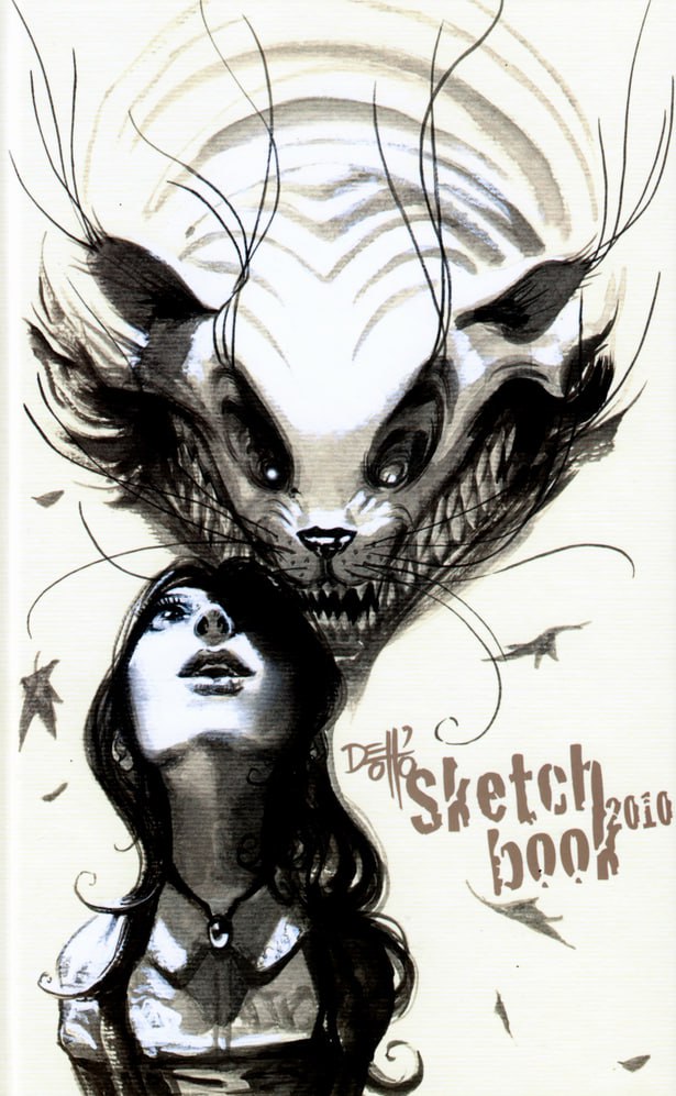 Portada ampliada de Doll Sketch book 2010