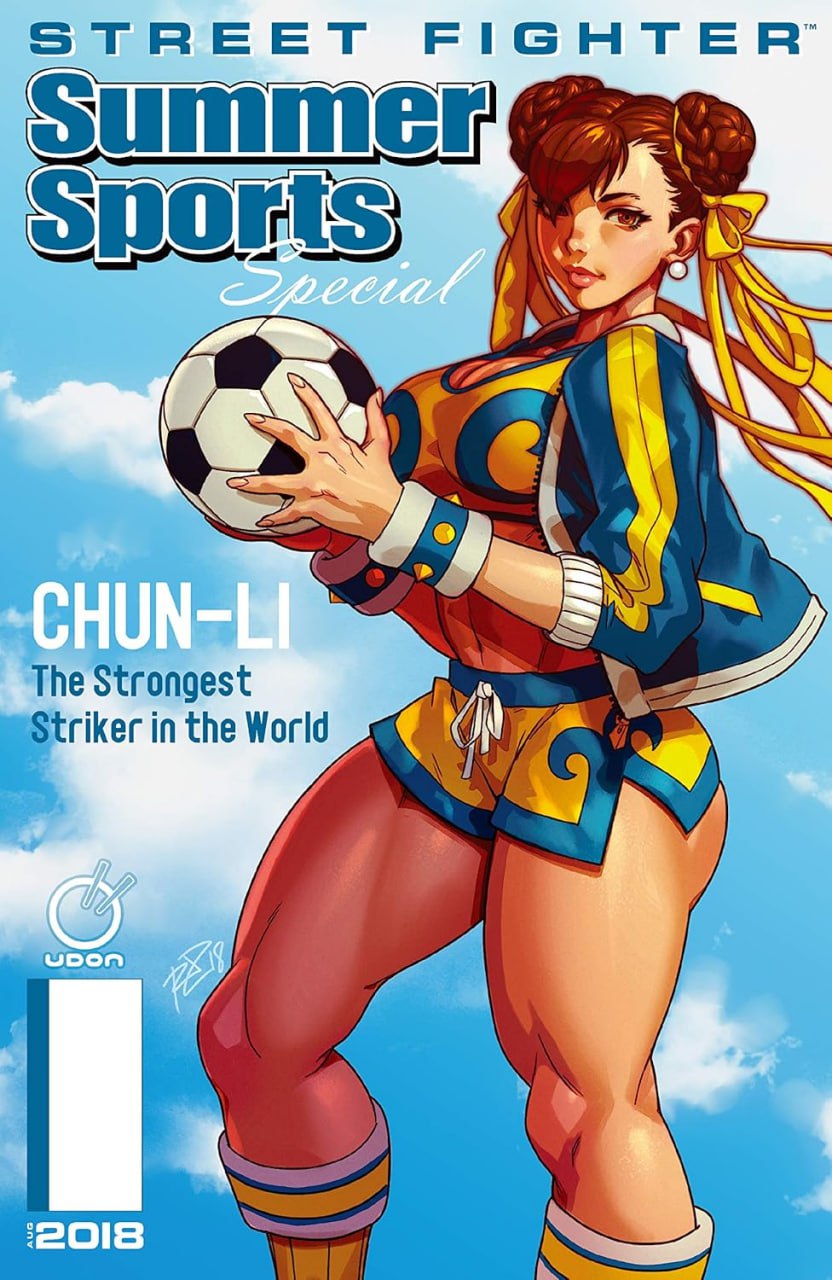 Portada ampliada de STREET FIGHTER Summer Sports Special