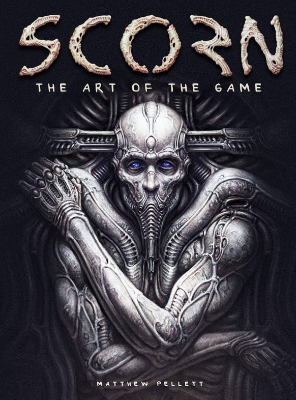 Portada ampliada de SCORN THE ART OF THE GAME