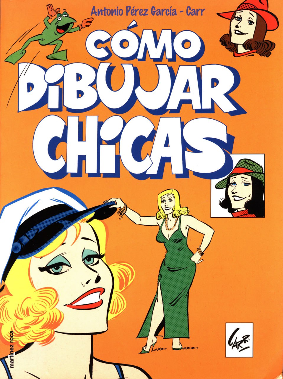 Portada ampliada de Cómo Dibujar Chicas