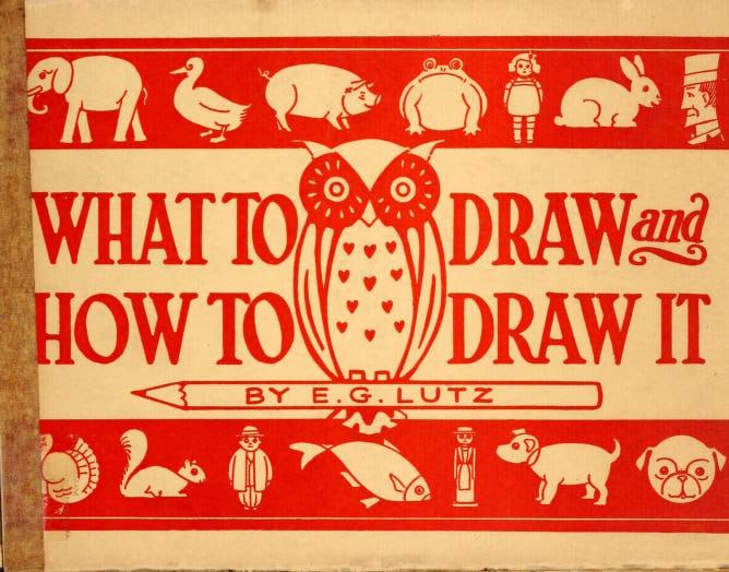 Portada ampliada de WHAT TO DRAW and HOW TO DRAW IT