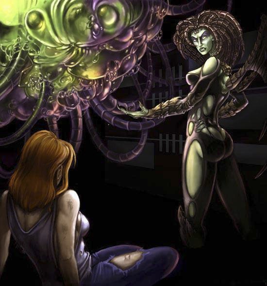 Portada ampliada de Starcraft Amazing Stories - Hybrid