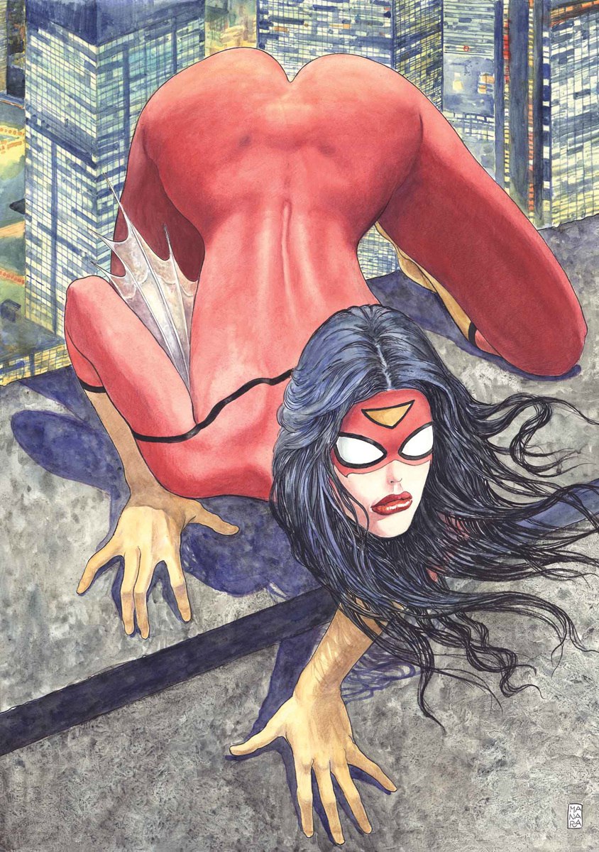 Portada ampliada de Milo Manara Marvel covers images