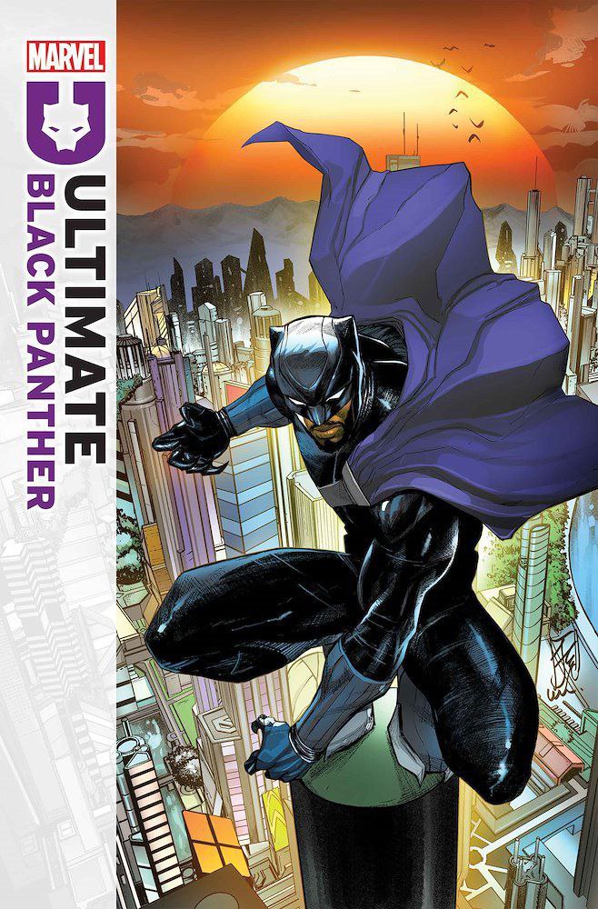Portada ampliada de ULTIMATE BLACK PANTHER