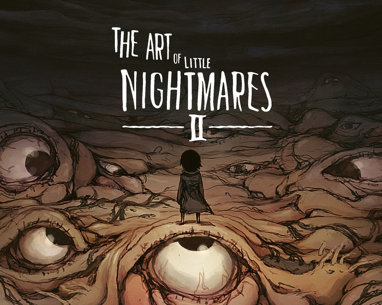 Portada ampliada de The Art of Little Nightmares II