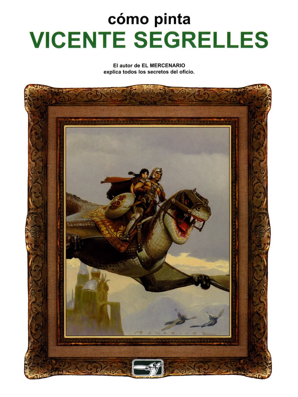 Portada ampliada de cómo pinta VICENTE SEGRELLES