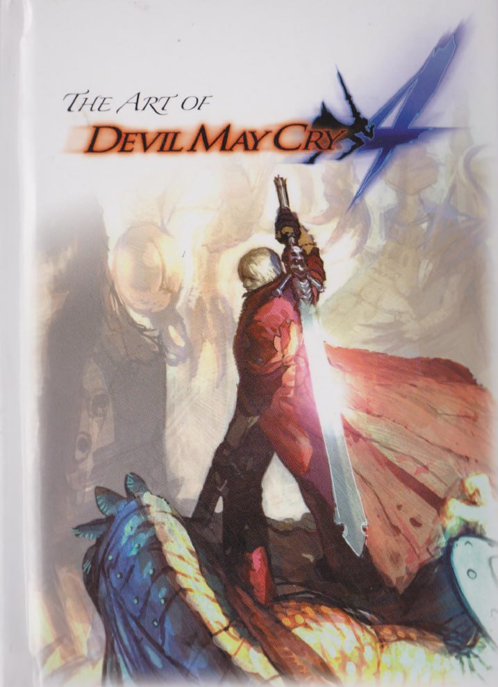 Portada ampliada de THE ART OF DEVIL MAY CRY