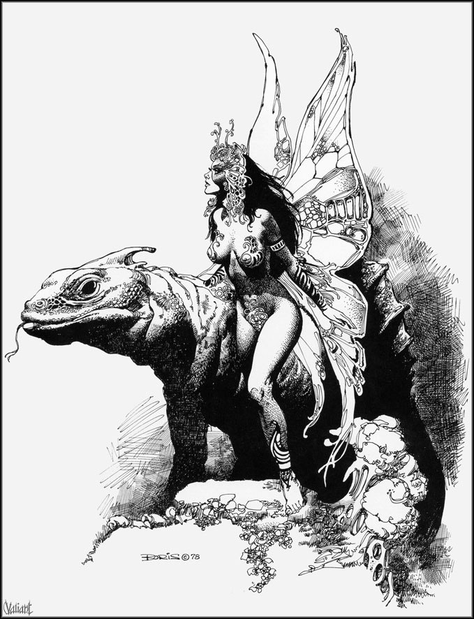 Portada ampliada de Boris Vallejo