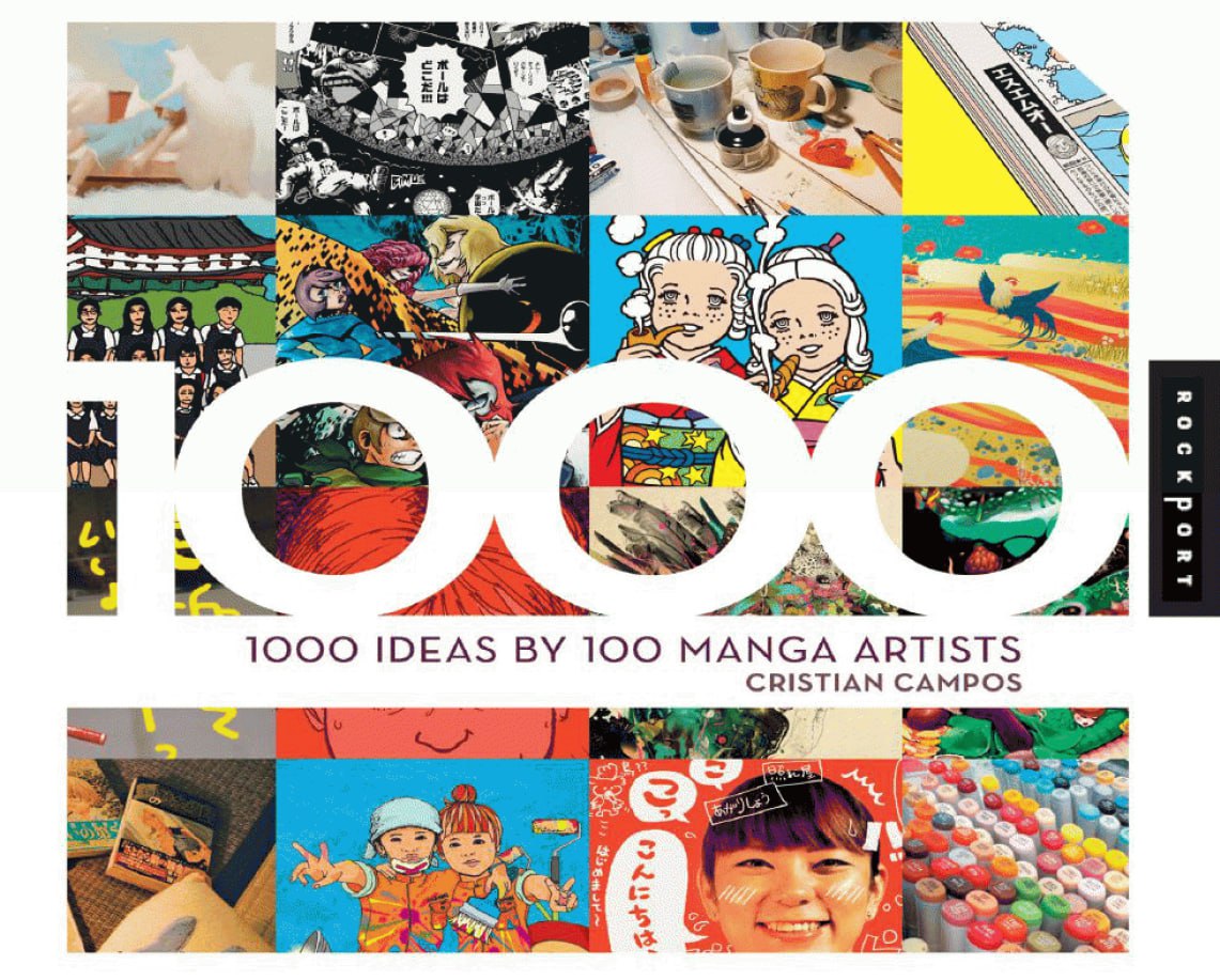 Portada ampliada de 1000 IDEAS BY 100 MANGA ARTISTS