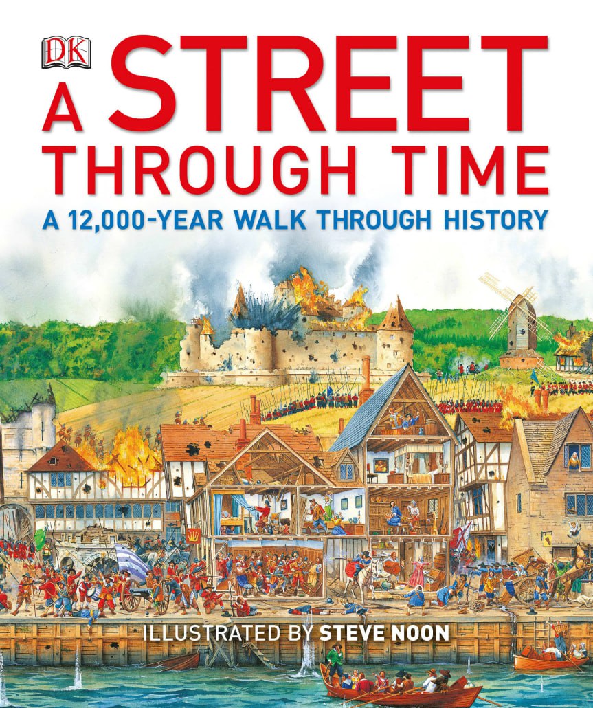 Portada ampliada de A STREET THROUGH TIME