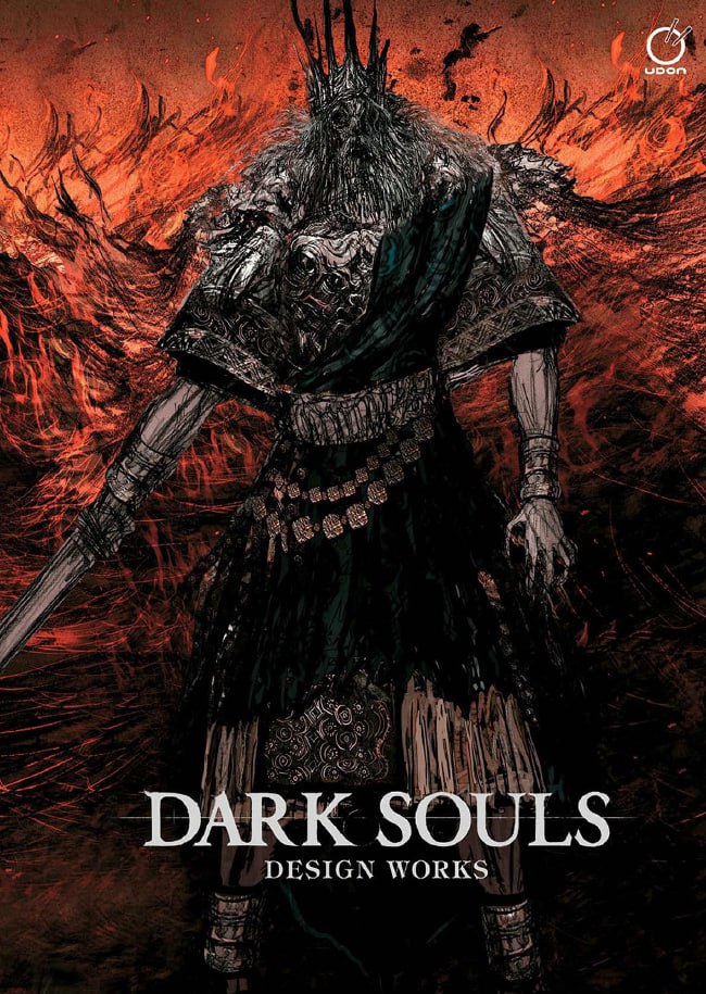 Portada ampliada de DARK SOULS DESIGN WORKS