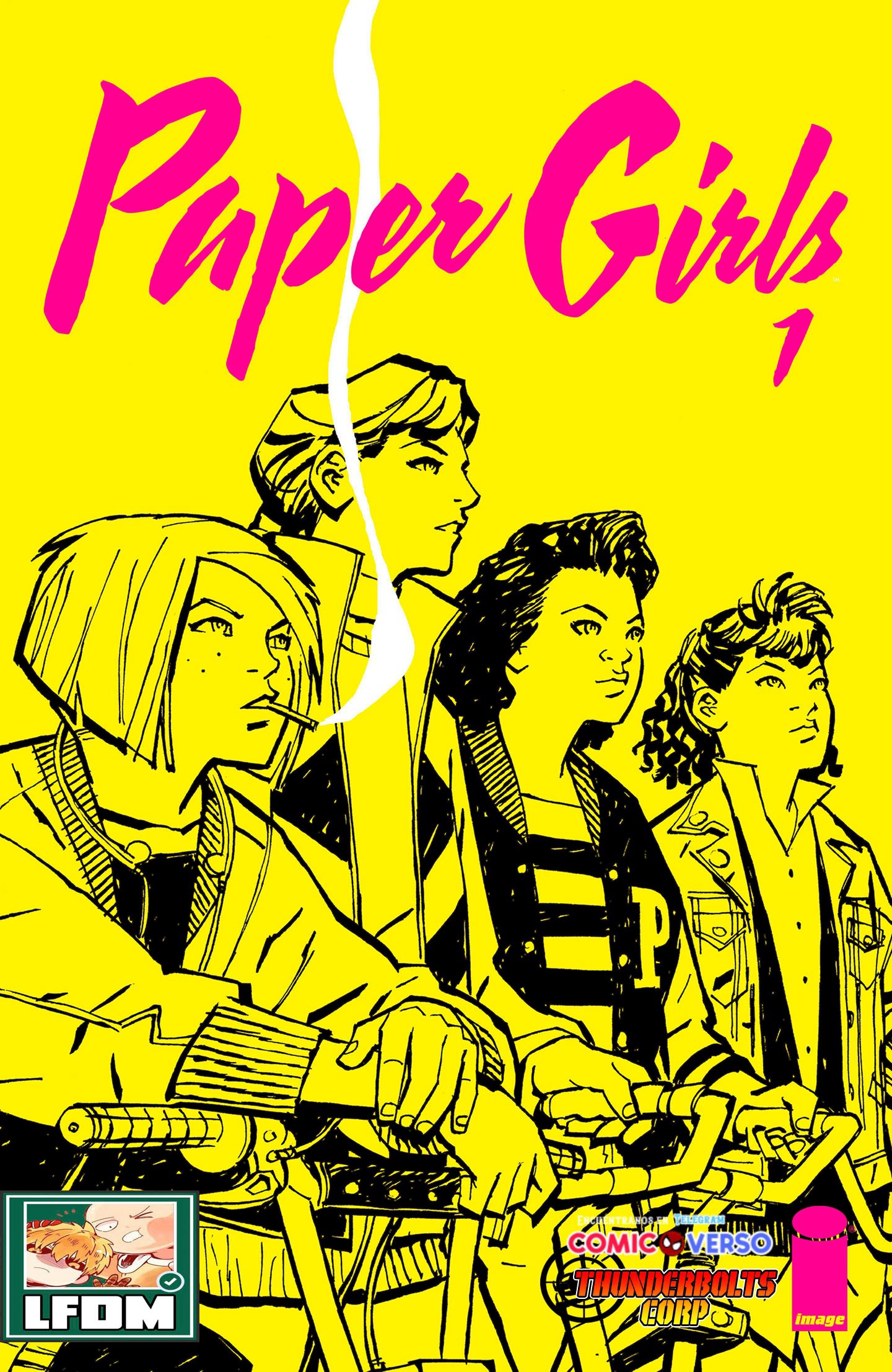 Portada ampliada de Paper Girls