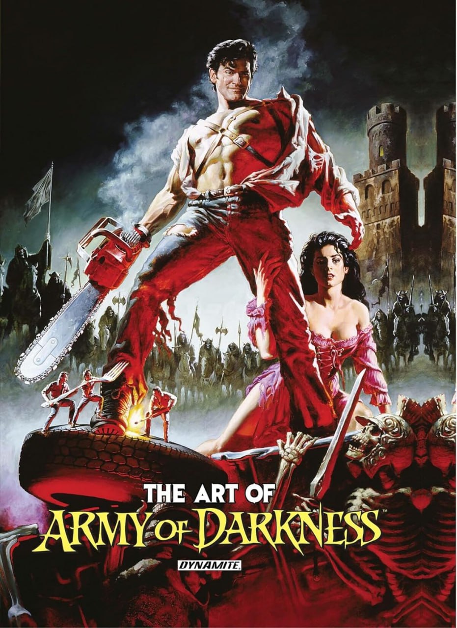 Portada ampliada de THE ART OF ARMY OF DARKNESS