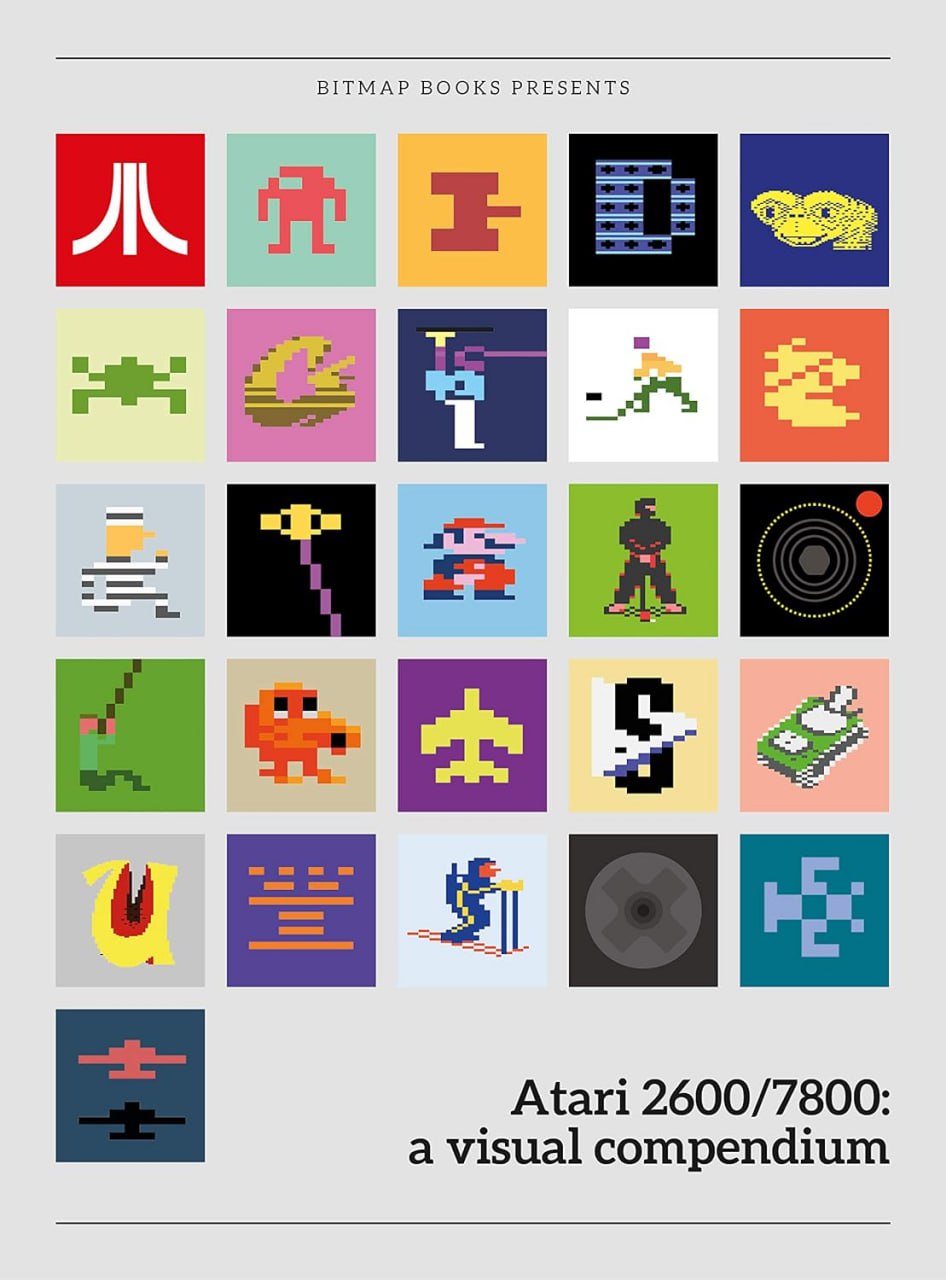 Portada ampliada de Atari 2600/7800: a visual compendium