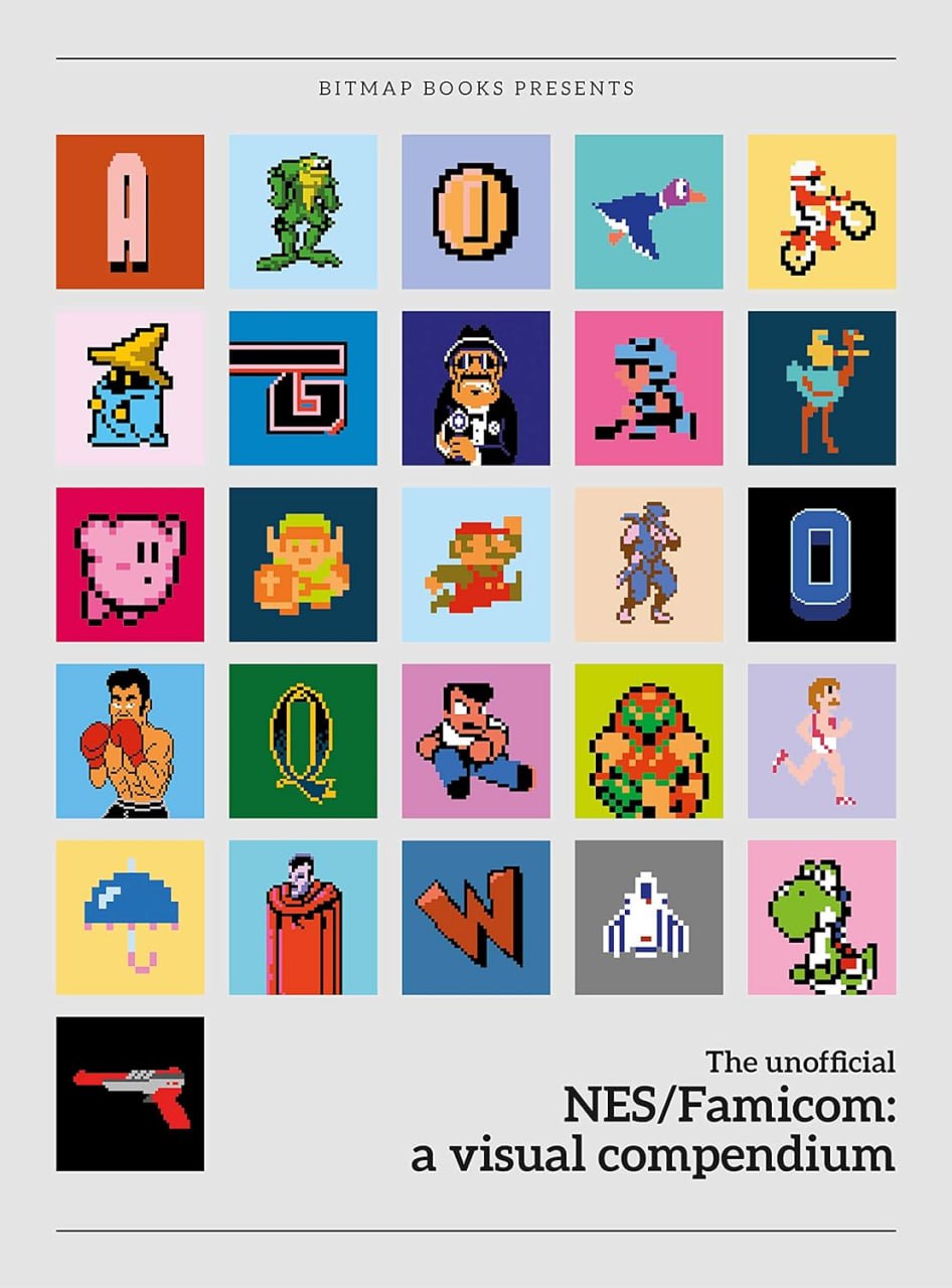 Portada ampliada de The unofficial NES/Famicom: a visual compendium