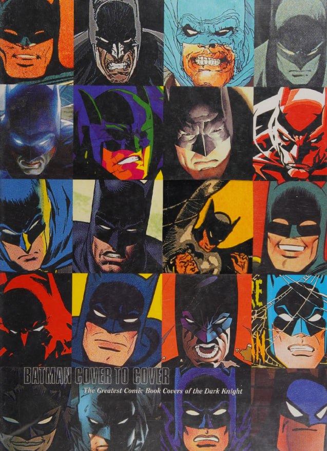 Portada ampliada de BATMAN COVER TO COVER