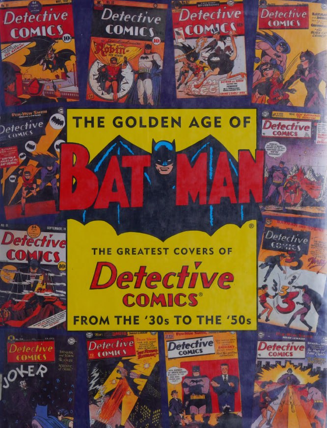 Portada ampliada de THE GOLDEN AGE OF BAT MAN