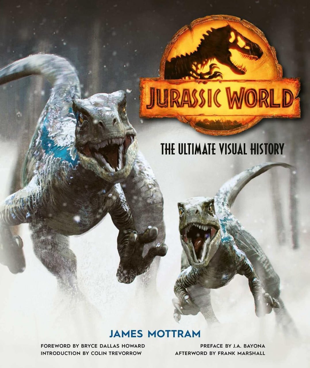 Portada ampliada de Jurassic World: The Ultimate Visual History