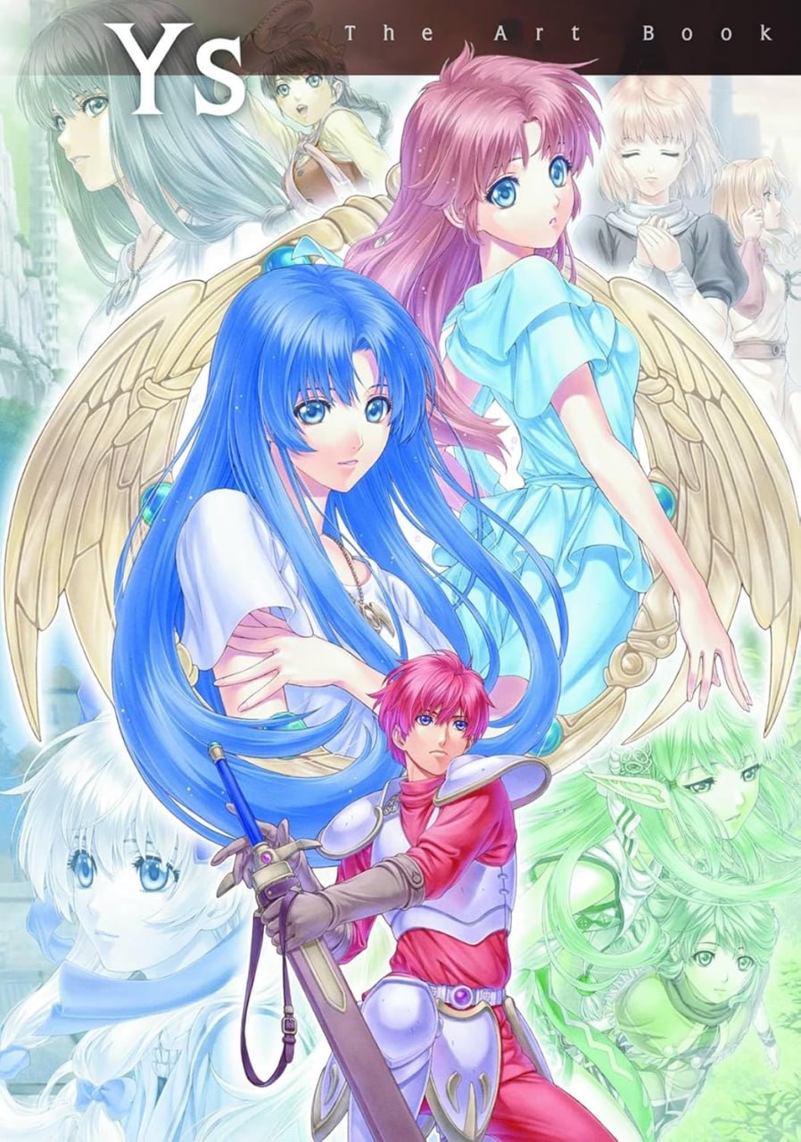 Portada ampliada de Ys The Art Book