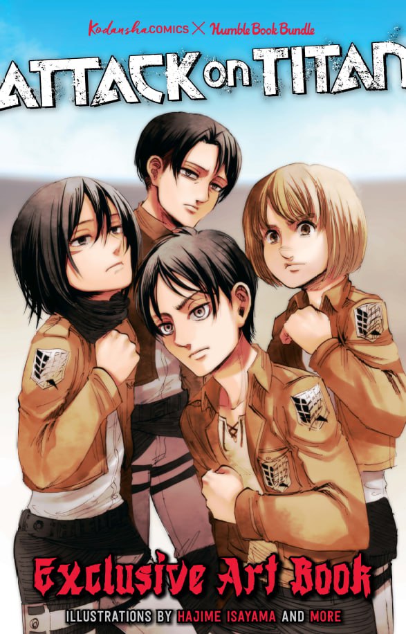 Portada ampliada de ATTACK on TITAN