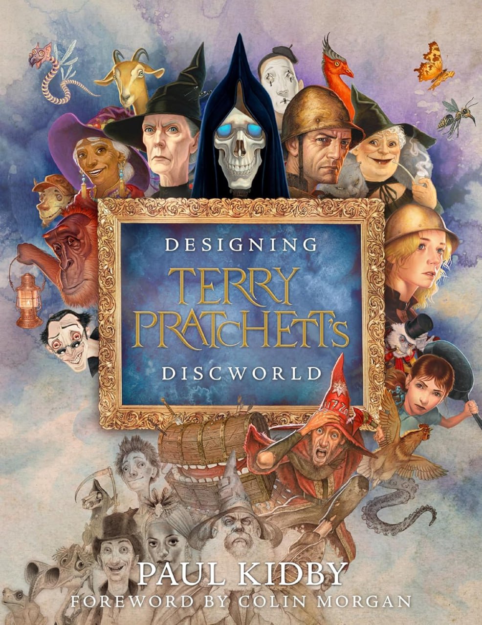 Portada ampliada de Designing Terry Pratchett's Discworld