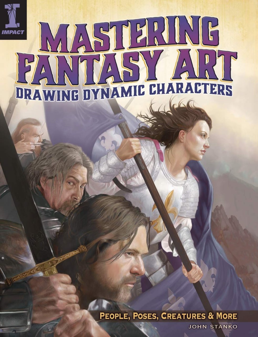 Portada ampliada de MASTERING FANTASY ART
