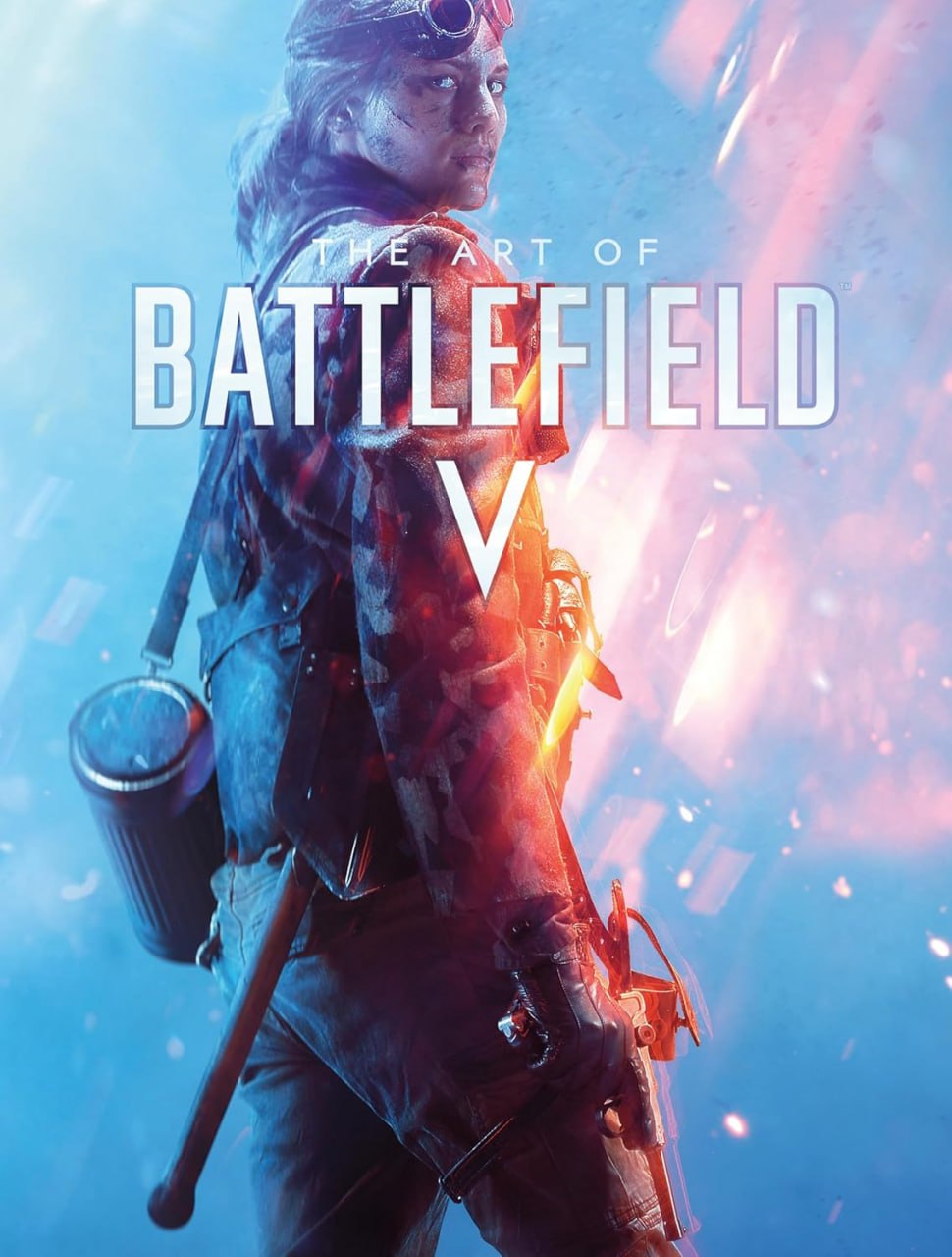 Portada ampliada de THE ART OF BATTLEFIELD V