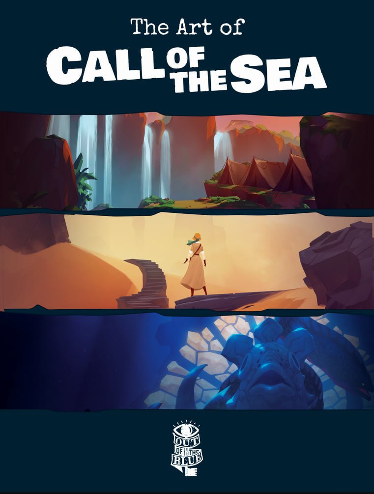 Portada ampliada de The Art of Call of the Sea
