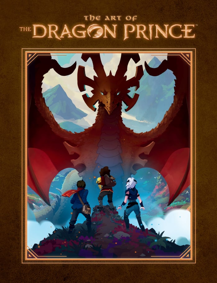Portada ampliada de The Art of The Dragon Prince