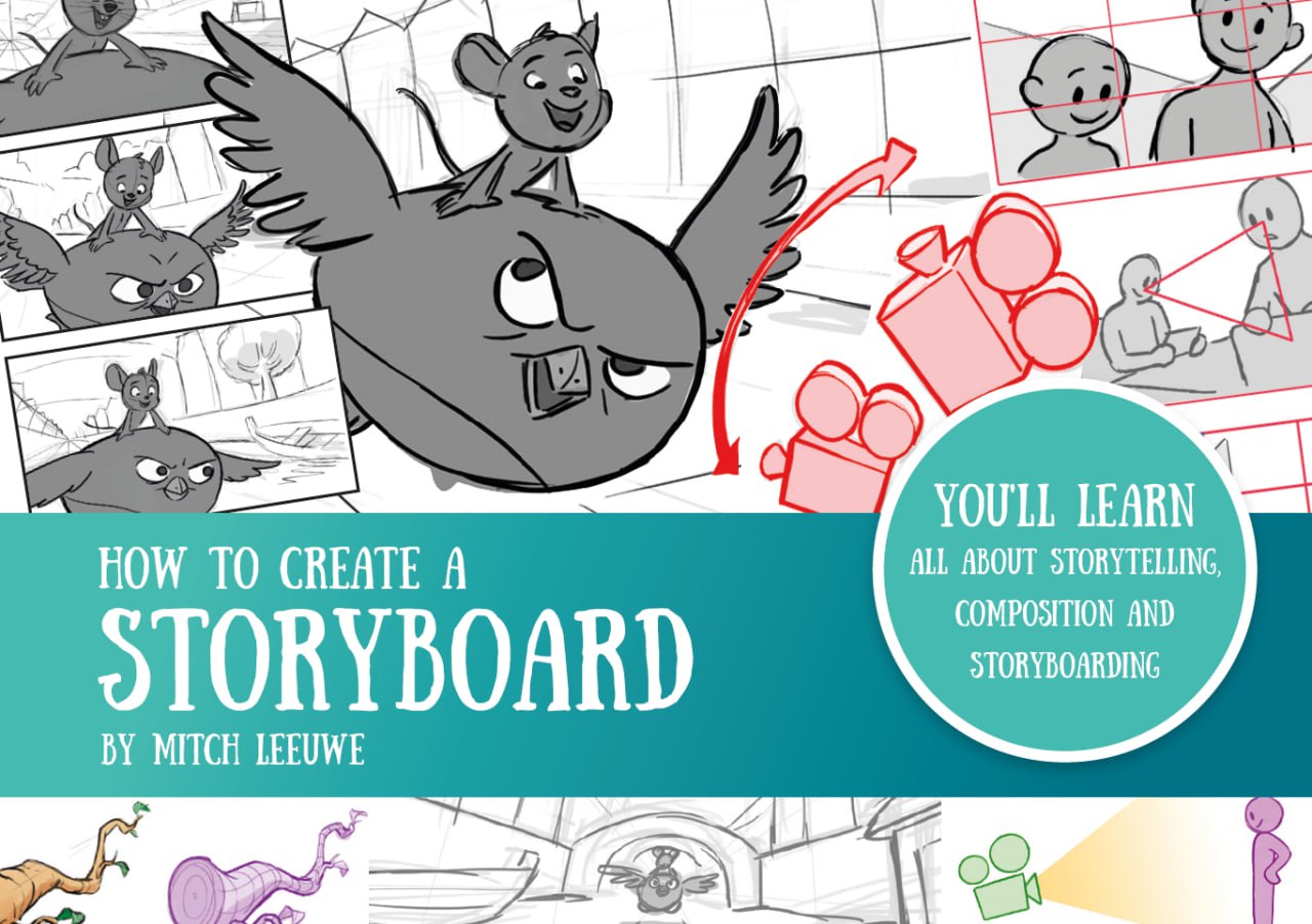 Portada ampliada de HOW TO CREATE A STORYBOARD