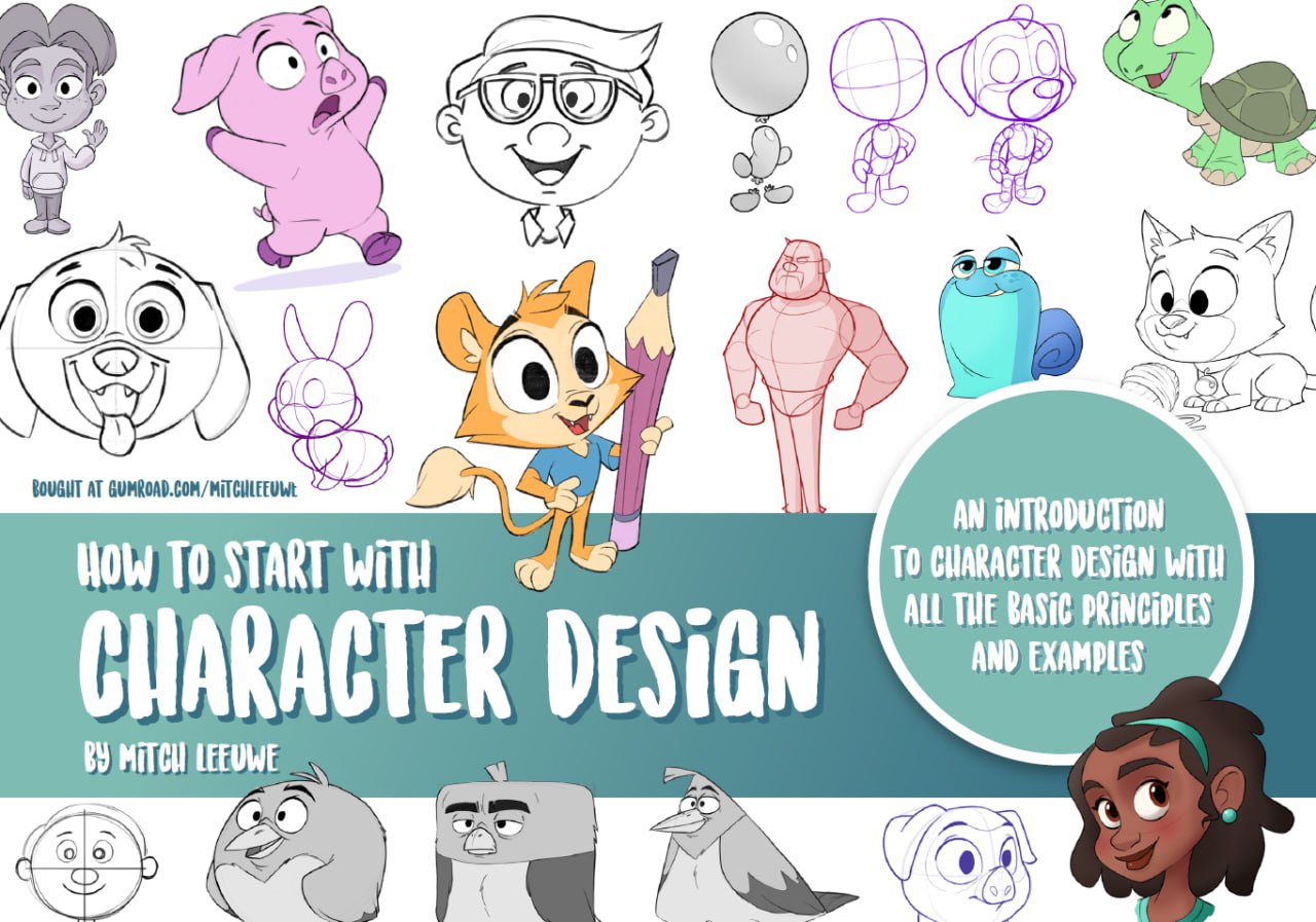 Portada ampliada de How to start with Character Design
