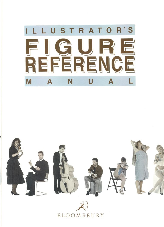 Portada ampliada de ILLUSTRATOR'S FIGURE REFERENCE MANUAL