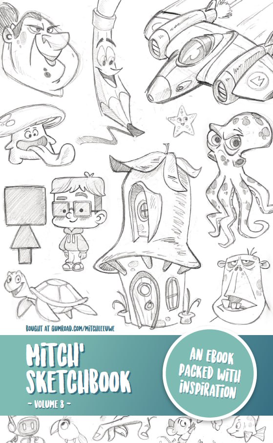 Portada ampliada de MITCH'SKETCHBOOK