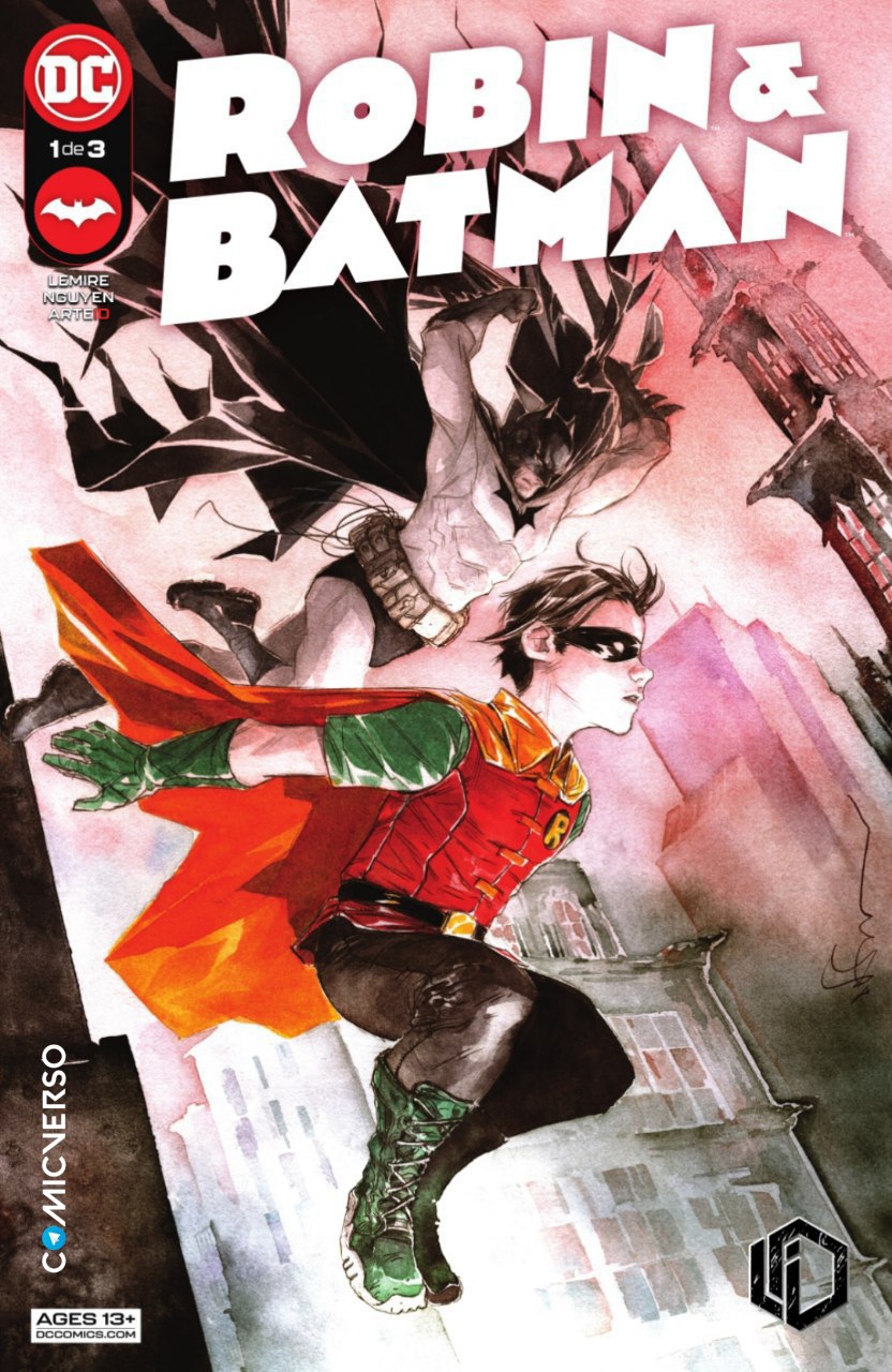 Portada ampliada de ROBIN & BATMAN
