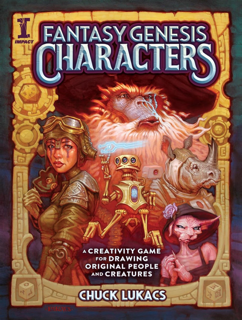 Portada ampliada de FANTASY GENESIS CHARACTERS