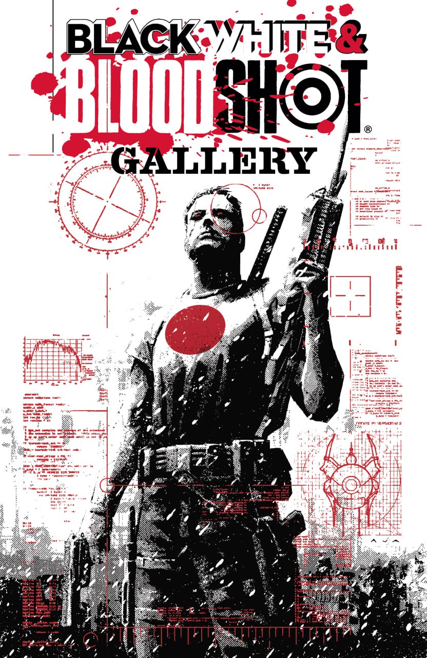 Portada ampliada de Black White & Bloodshot Gallery