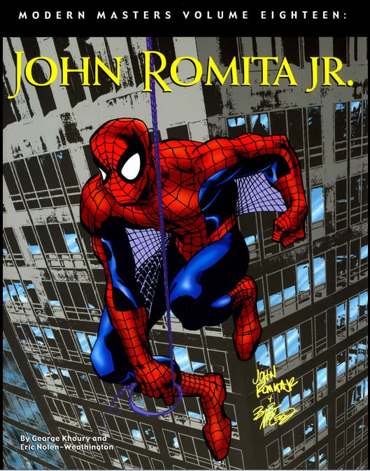 Portada ampliada de MODERN MASTERS VOLUME EIGHTEEN: JOHN ROMITA JR.